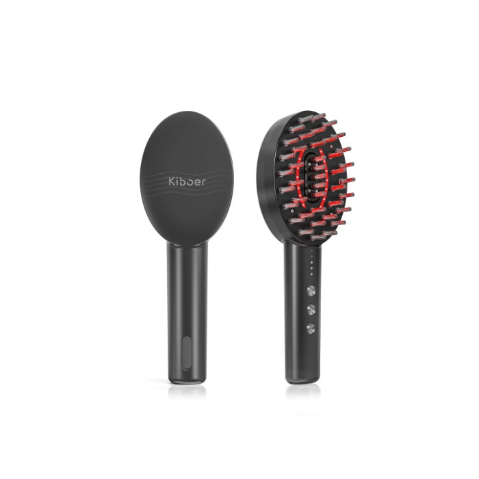 Kiboer 電気ブラシ 美顔器 ems 頭皮 顔 頭筋 電動頭皮ブラシ 頭筋リフトブラシ バリブラシ 美容 振動 ヘッドスパ ブラシ 電気 led 美肌 美容 美髪 リフトケア 頭皮ケア フェイスケア ボディーケア 5レベル調節 メンズ ギフト 母の日