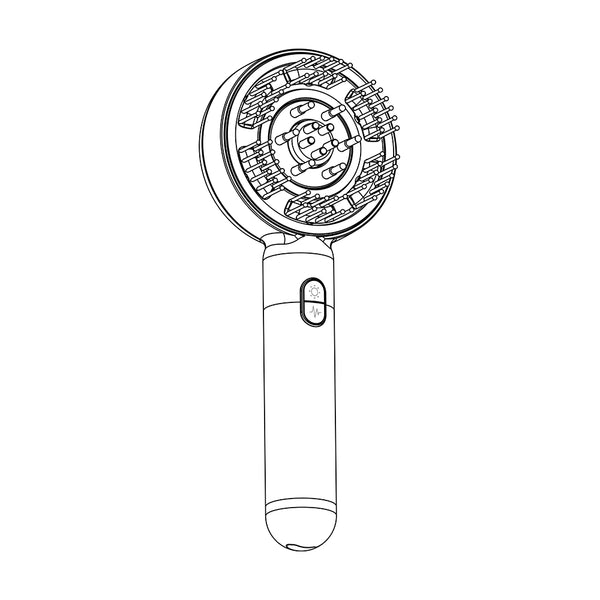 ヘッドスパ 電動頭皮ブラシ