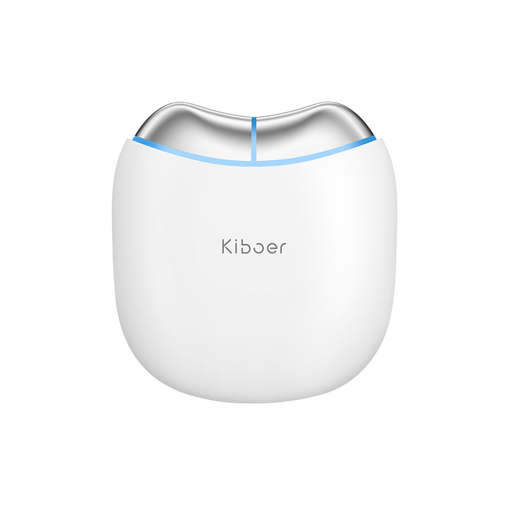 Kiboer 美顔器 かっさ 電動 カッサ 引き上げ EMS LED光 温感 小顔 1台両用 フェイスケア ボディケア 美顔ローラー 男女兼用 充電式 3段階調整可能 敬老の日 母の日 プレゼント ホワイト