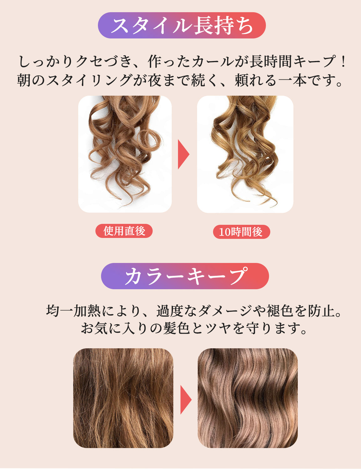カールアイロン ミニ コテ ヘアアイロン コードレス コンパクト カール 19mm 30秒立ち上がり 軽量 124g 160℃~180℃ ヘアーアイロン ツヤ くるくる 前髪 メンズショート ヘアアレンジ カールアイロン 小型 男女兼用